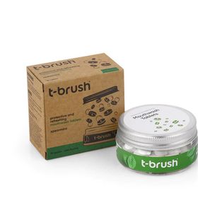 T-Brush 75 Tablet Florürsüz Nane Aromalı Ağız Çalkalama Tableti