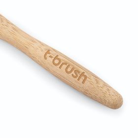 T-Brush Bambu Gri Çocuk Diş Fırçası
