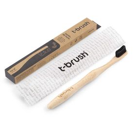 T-Brush Bambu Gri Çocuk Diş Fırçası