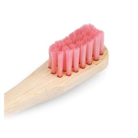 T-Brush Bambu Pembe Çocuk Diş Fırçası