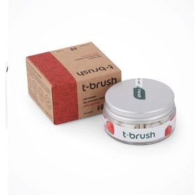 T-Brush Çocuk Florürsüz Efervesan Diş Macunu Tableti Çilek Aromalı