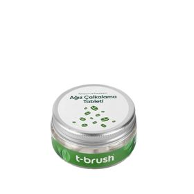 T Brush Nane Aromalı Florürlü 75 Ağız Çalkalama Tableti