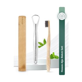 T-Brush Nano Bambu Koyu Gri Diş Fırçası