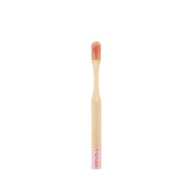 T-Brush Vegan Bambu Yumuşak Pembe Çocuk Diş Fırçası