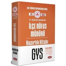 T.C. İçişleri Bakanlığı İlçe Nüfus Müdürü Gys Hazırlık Kitabı - Data Yayınları