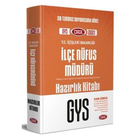 T.C. İçişleri Bakanlığı İlçe Nüfus Müdürü Gys Hazırlık Kitabı - Data Yayınları
