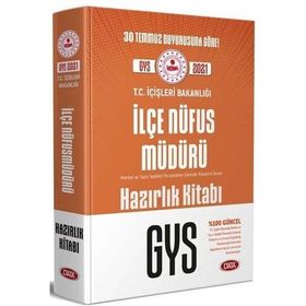 T.C. İçişleri Bakanlığı İlçe Nüfus Müdürü Gys Hazırlık Kitabı - Data Yayınları