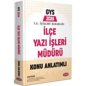 T.C. İçişleri Bakanlığı İlçe Nüfus Müdürü Gys Hazırlık Kitabı - Data Yayınları
