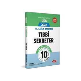 T.C. Sağlık Bakanlığı Unvan Değişikliği Sınavı Tıbbi Sekreter Tamamı Çözümlü 10 Deneme Sınavı - Data Yayınları