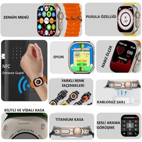 T-Max HK8 Ultra Pro Max 49 mm Akıllı Saat