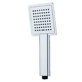 T-may Banyo Çam İnce Krom Kare El Duş Seti Başlığı