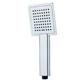 T-may Banyo Çam İnce Krom Kare El Duş Seti Başlığı