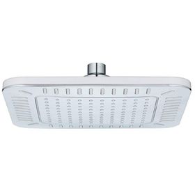 T-may Banyo Çamlıca Kare Krom Beyaz Paslanmaz Tepe Duş Seti Başlığı