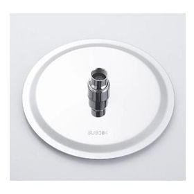 T-May Sardes Oval İnce 25x25 cm Metal Duş Seti