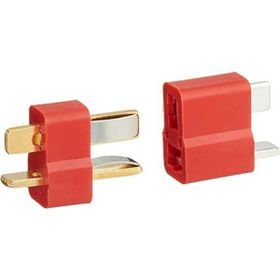 T PLUG DEANS 2 Pin Dişi Erkek RC Pil Konnektör