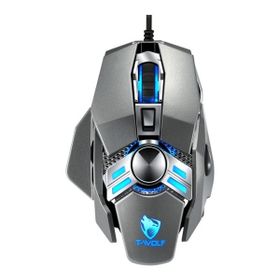 T-Wolf V10 Gri Oyuncu Mouse