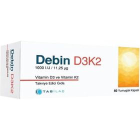 Tab İlaç Debin D3K2 60 Kapsül