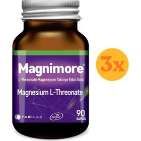 Tab İlaç Magnimore Magnesium L-Threonate 90 Kapsül