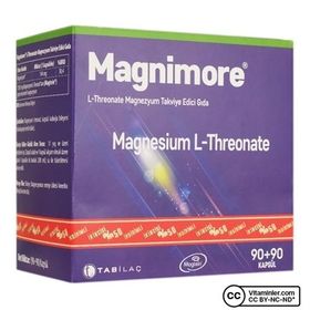 Tab İlaç Magnimore Magnesium L-Threonate 90 Kapsül