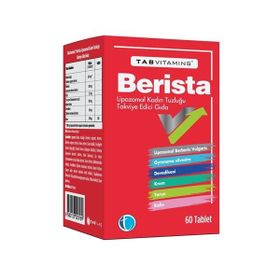 Tab Vitamins Berista Lipozomal Berberis Vulgaris 60 Tablet