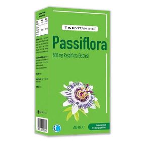 Tab Vitamins Passiflora 200 ml Şurup