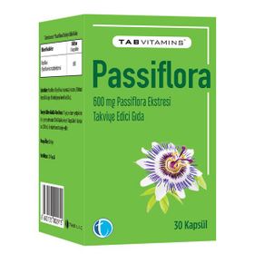 Tab Vitamins Passiflora 30 Kapsül