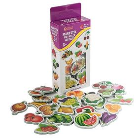 Taba Grup 1307 Manyetik Meyveler Sebzeler Seti