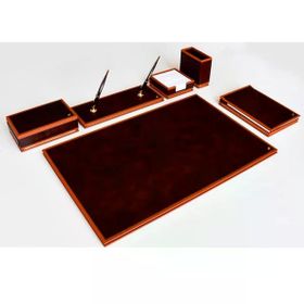 Tabac 440-44 Old Classic Deri Çeşter Kahve Sümen Takımı