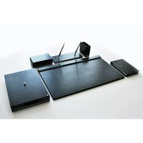 Tabac 4580-118 White Gold Lüks Krako Siyah Suni Deri Sümen Takımı