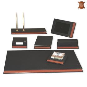 Tabac Neat 810 Ağaç ve Deri Sümen Takımı