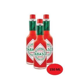 Tabasco 150 ml Acı Biber Sosu (3 adet)