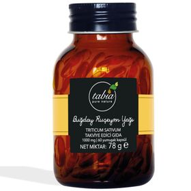 Tabia Buğday Ruşeym Yağı Triticum Sativum 1000 mg 60 Kapsül