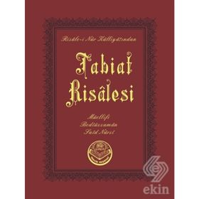 TABIAT RISALESI - BEDİÜZZAMAN SAID NURSI