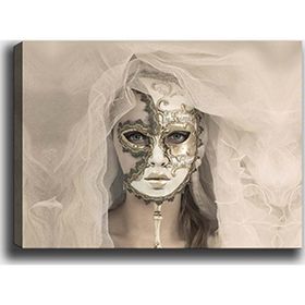 Tablo Center 50x70 cm Maske Kanvas Tablo