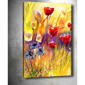 Tablo Center Çiçek 30x40 cm Kanvas Tablo