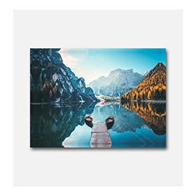 Tablo Center Dağ Manzaralı 50x70 cm Kanvas Tablo