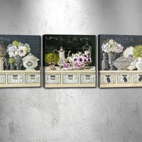 Tablo Center DRPRC9003 3 Parçalı Kanvas Tablo