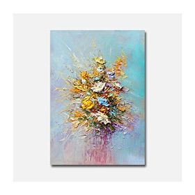 Tablo Center İlkhabar Buketi 50x70 cm Kanvas Tablo