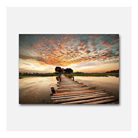 Tablo Center İskele 70x100 cm Kanvas Tablo