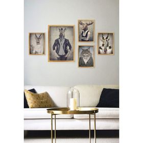 Tablo Center SET 5 Parçalı Çerçeveli Tablo