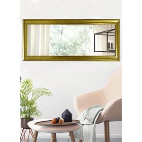 Tablo Center YALT04-50120-1 Altın Varak 50x120 cm Çerçeveli Yatay Ayna