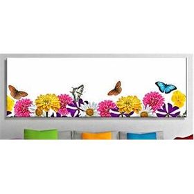 Tablo Kanvas Kelebek Papatya 60x80 cm Tablo