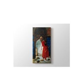 Tablo Kanvas Osman Hamdi Bey Kaplumbağa Terbiyecisi Kanvas Tablo
