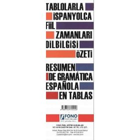 Tablolarla İspanyolca Fiil Zamanları Dilbilgisi Özeti
