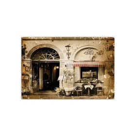 Tablolife 1950 Restoran Büyük Boy Kanvas Tablo