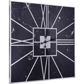 Tablolife 2 82x82 cm Mermer Efektli Saat