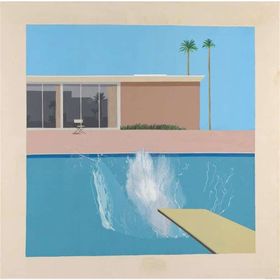 Tablolife 35x50 cm A Bigger Splash Kanvas Tablo