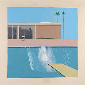 Tablolife 35x50 cm A Bigger Splash Kanvas Tablo