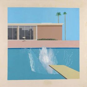 Tablolife 35x50 cm A Bigger Splash Kanvas Tablo
