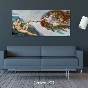 Tablolife 35x50 cm Ademin Yaratılışı Kanvas Tablo